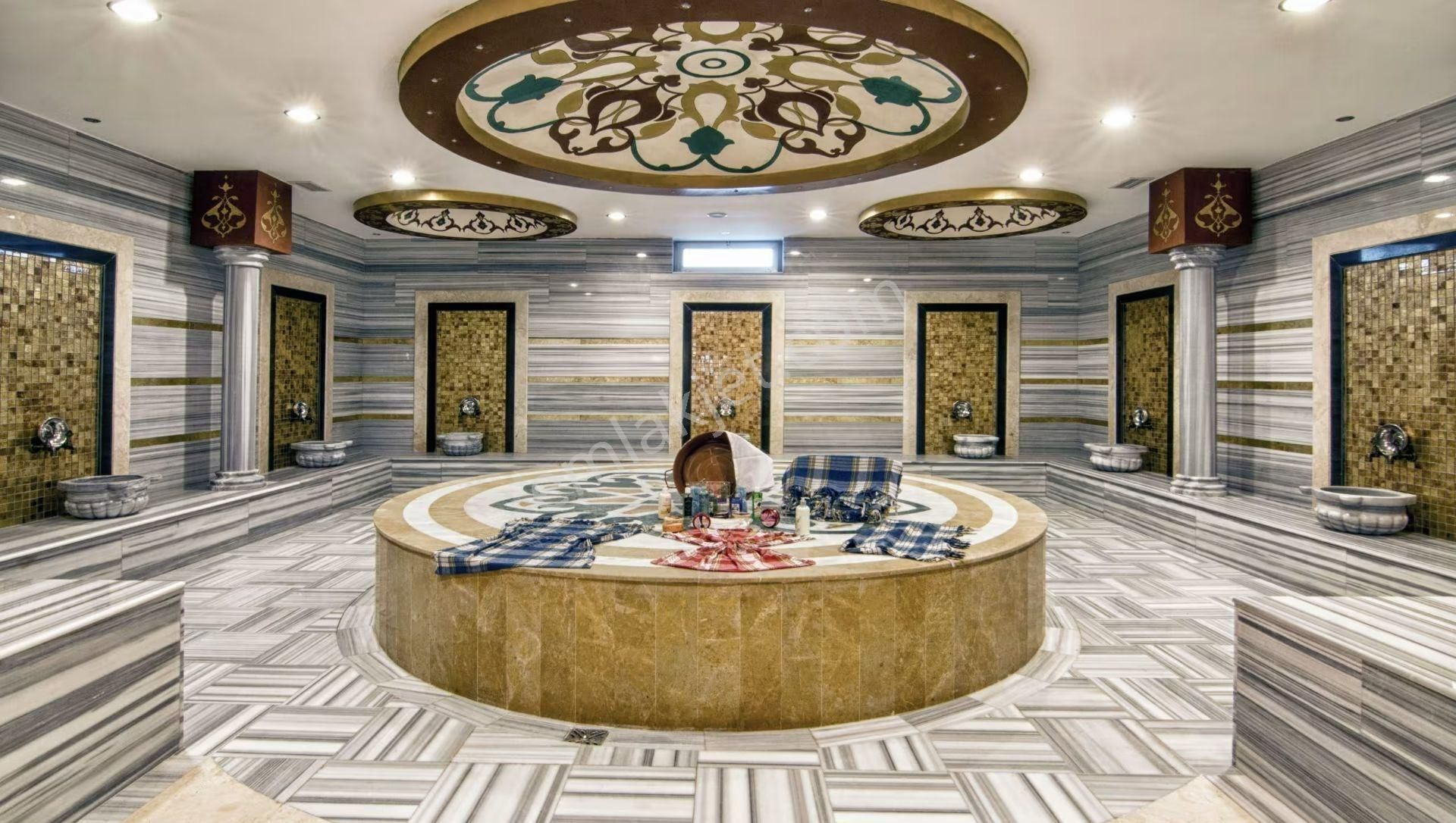 Alanya Cikcilli 1+1 Kale Deniz Manzaralı Muhteşem Satılık Lüx Komplex - Görsel 28