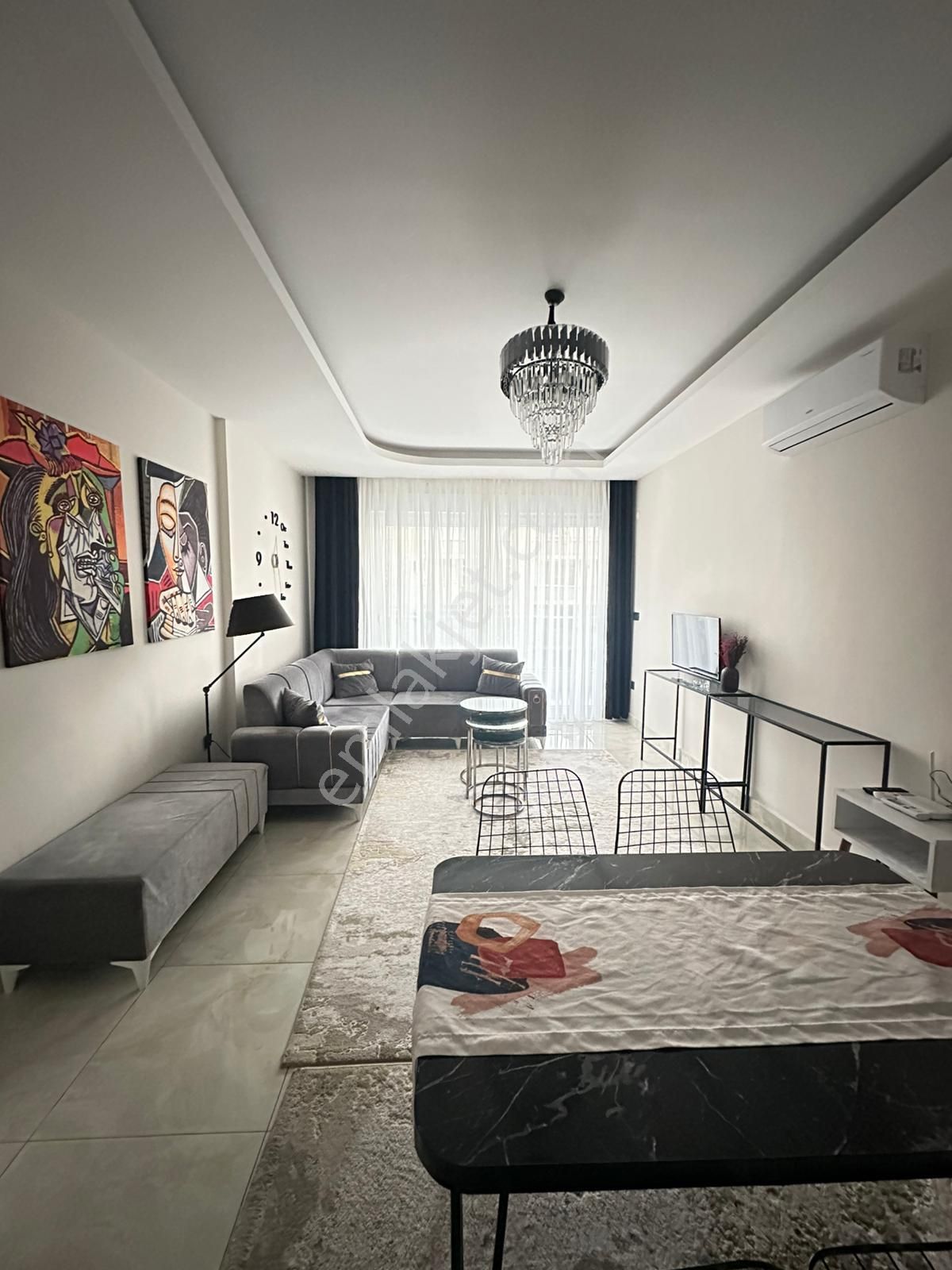 Mahmutlar Kiralık 1+1 Yeni Eşyalı Daire - Görsel 14