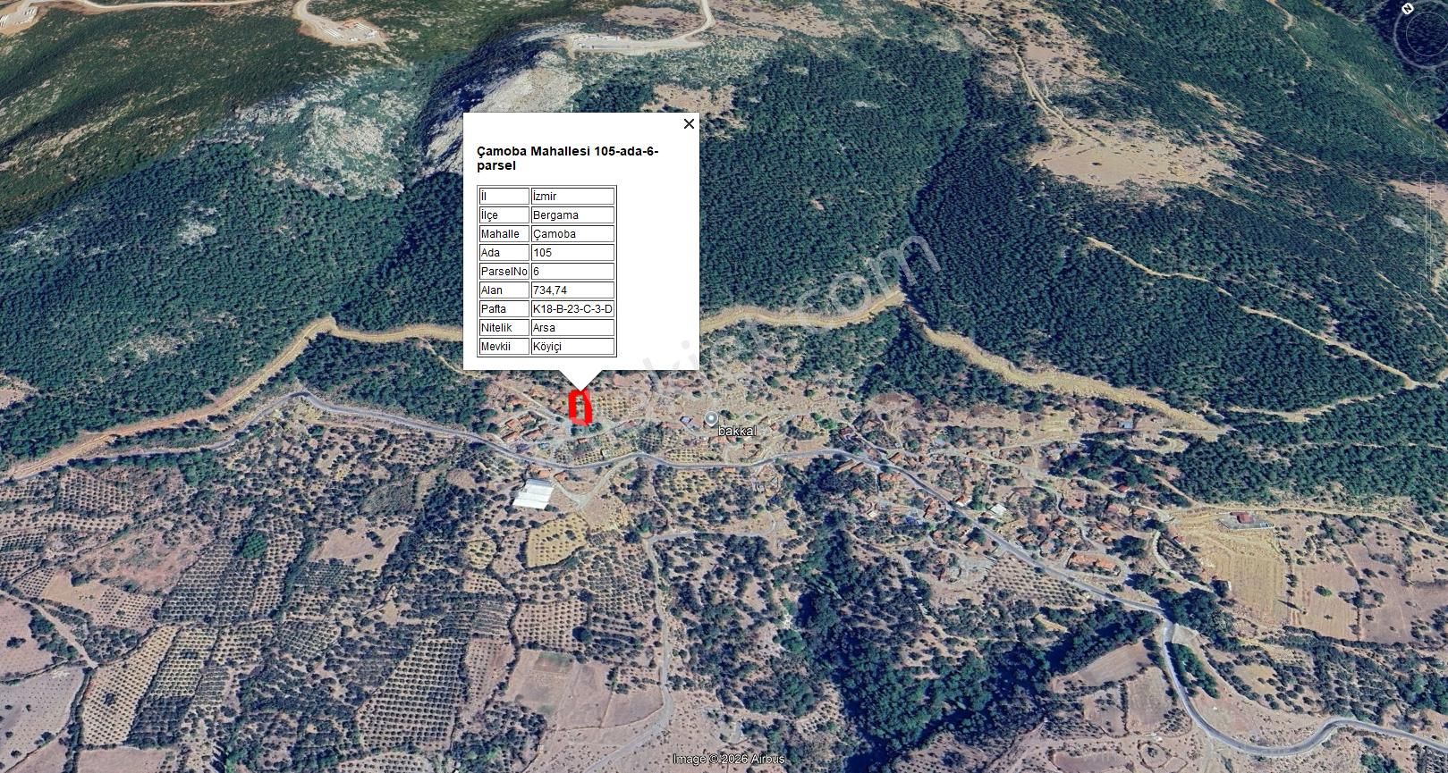 Çamoba Köyünde %50 2 Kat İmarlı 734 M2 Arsa - Görsel 15