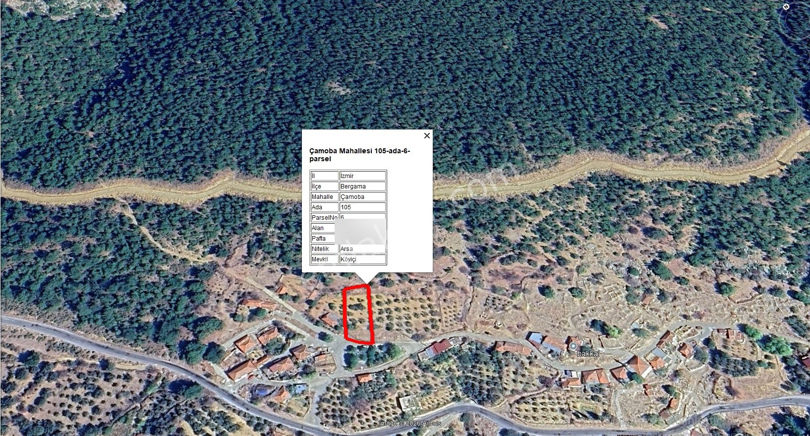 Çamoba Köyünde %50 2 Kat İmarlı 734 M2 Arsa - Görsel 2