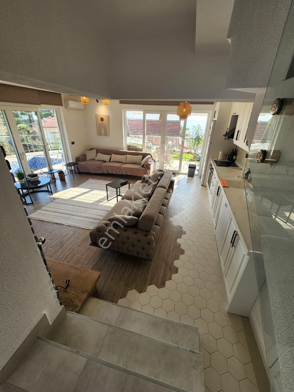 Alanya Kargıcak'ta 3+1 Deniz Ve Kale Manzaralı İkiz Villa - Görsel 16