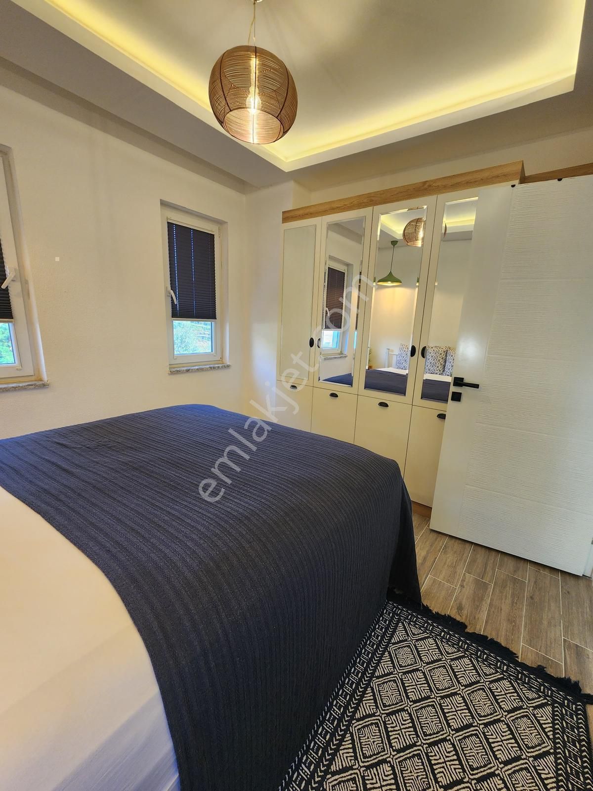 Alanya Kargıcak'ta 3+1 Deniz Ve Kale Manzaralı İkiz Villa - Görsel 8