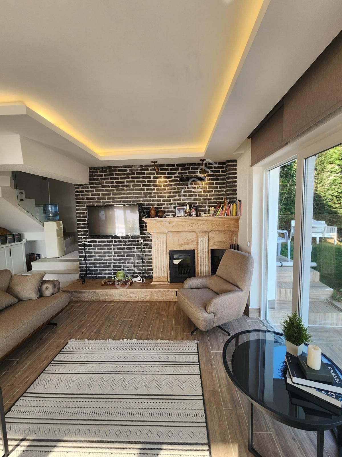 Alanya Kargıcak'ta 3+1 Deniz Ve Kale Manzaralı İkiz Villa - Görsel 20