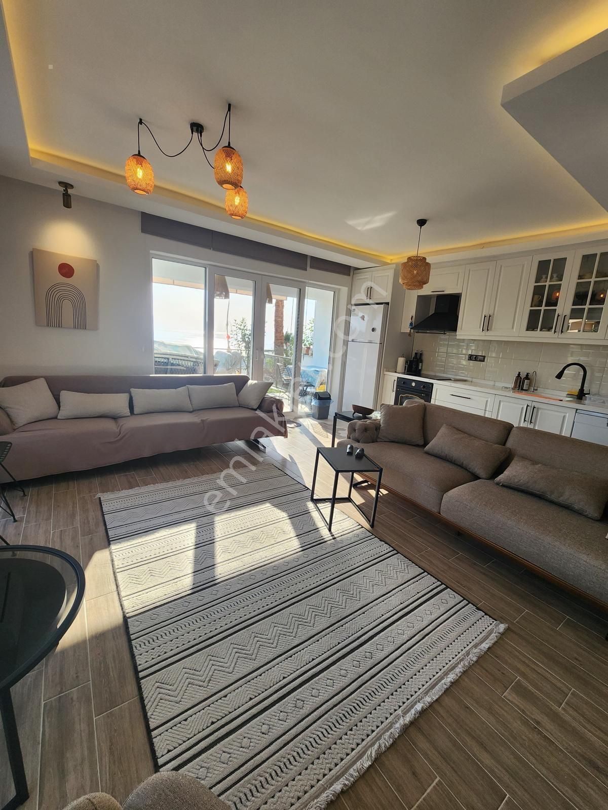 Alanya Kargıcak'ta 3+1 Deniz Ve Kale Manzaralı İkiz Villa - Görsel 19