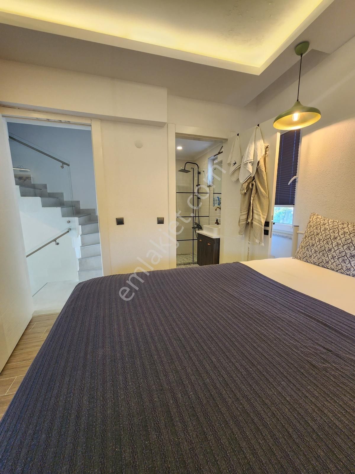 Alanya Kargıcak'ta 3+1 Deniz Ve Kale Manzaralı İkiz Villa - Görsel 9