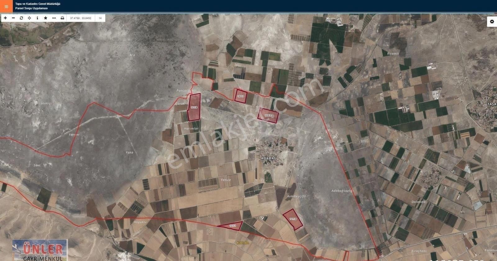 Adabağda 765 Dönüm Badem Bahçesi - Görsel 30