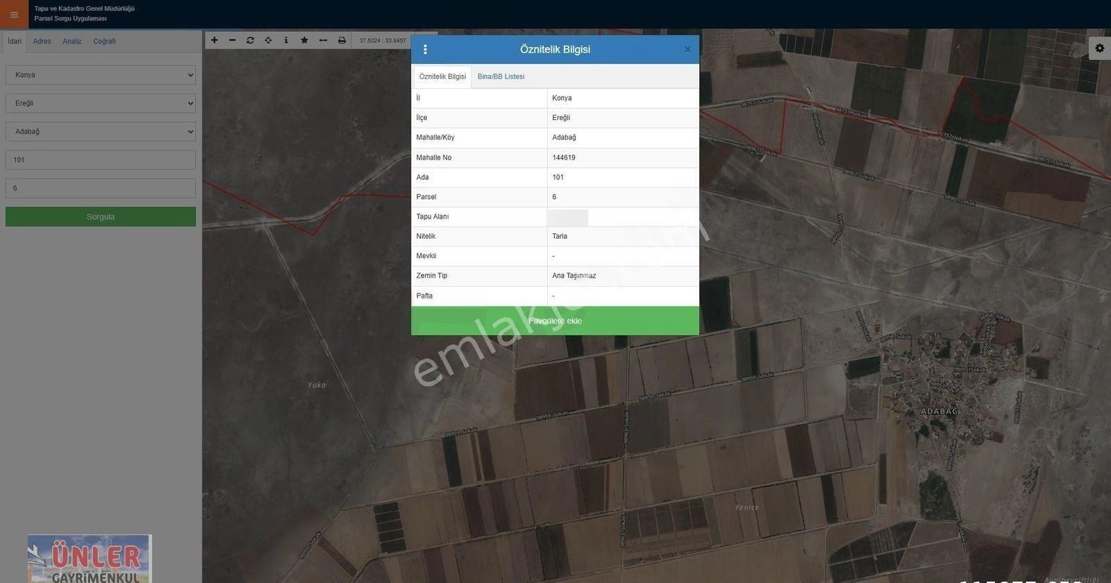 Adabağda 765 Dönüm Badem Bahçesi - Görsel 10