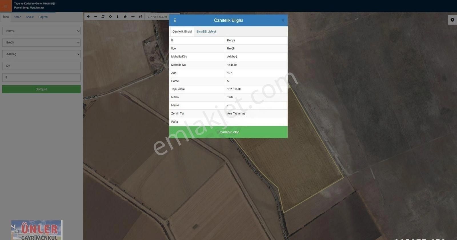 Adabağda 765 Dönüm Badem Bahçesi - Görsel 20