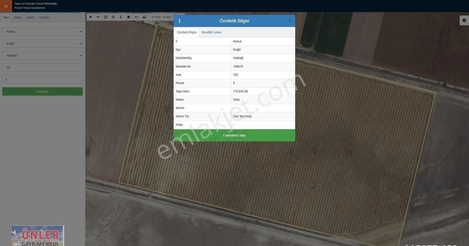 Adabağda 765 Dönüm Badem Bahçesi - Görsel 13