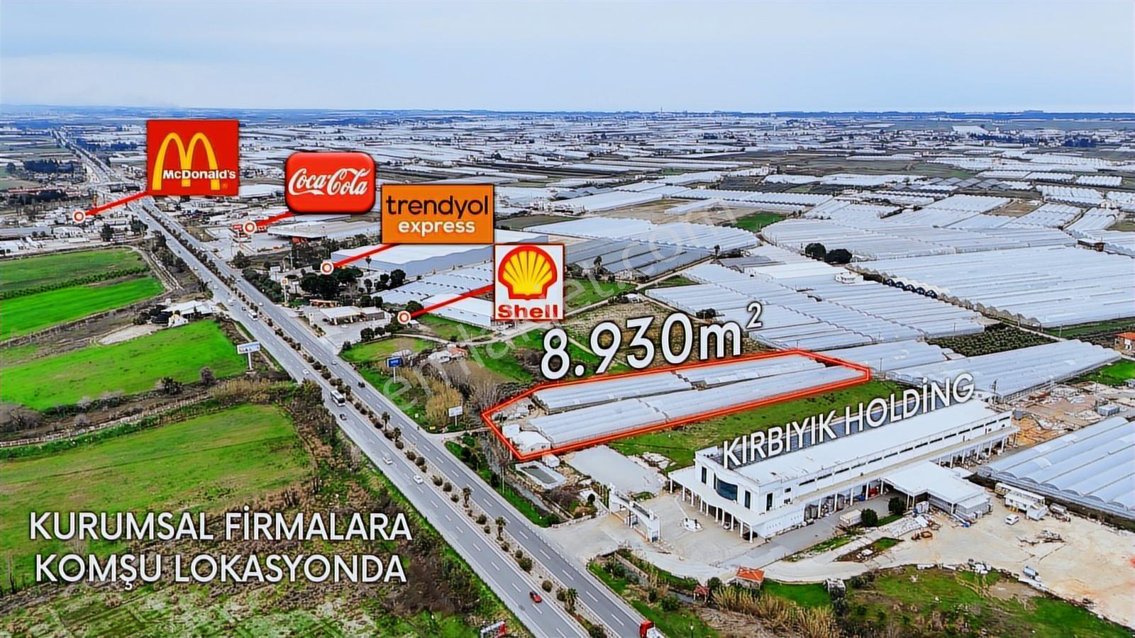 Antalya Serik Kocayatak'ta Ana Yola Cephe Dev Yatırım Fırsatı!