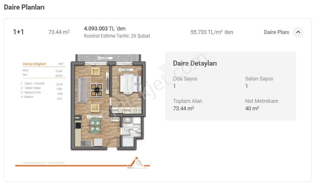 Beylikdüzü Yakuplu 1+1 Tor Beylikdüzü Rezidans Deniz Manzaralı - Görsel 12