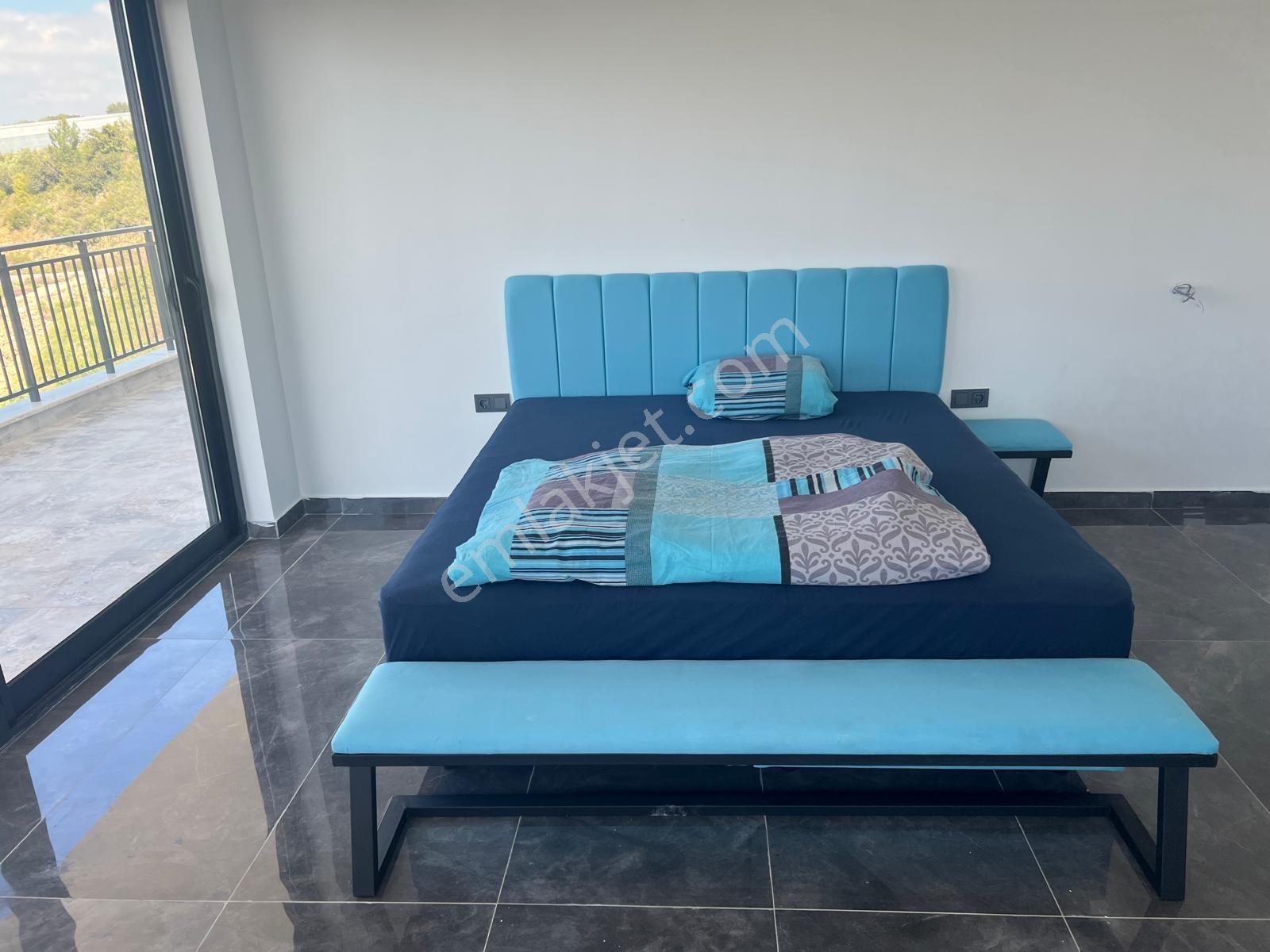 İncekum Da Deniz Manzaralı Havuzlu Villa - Görsel 14