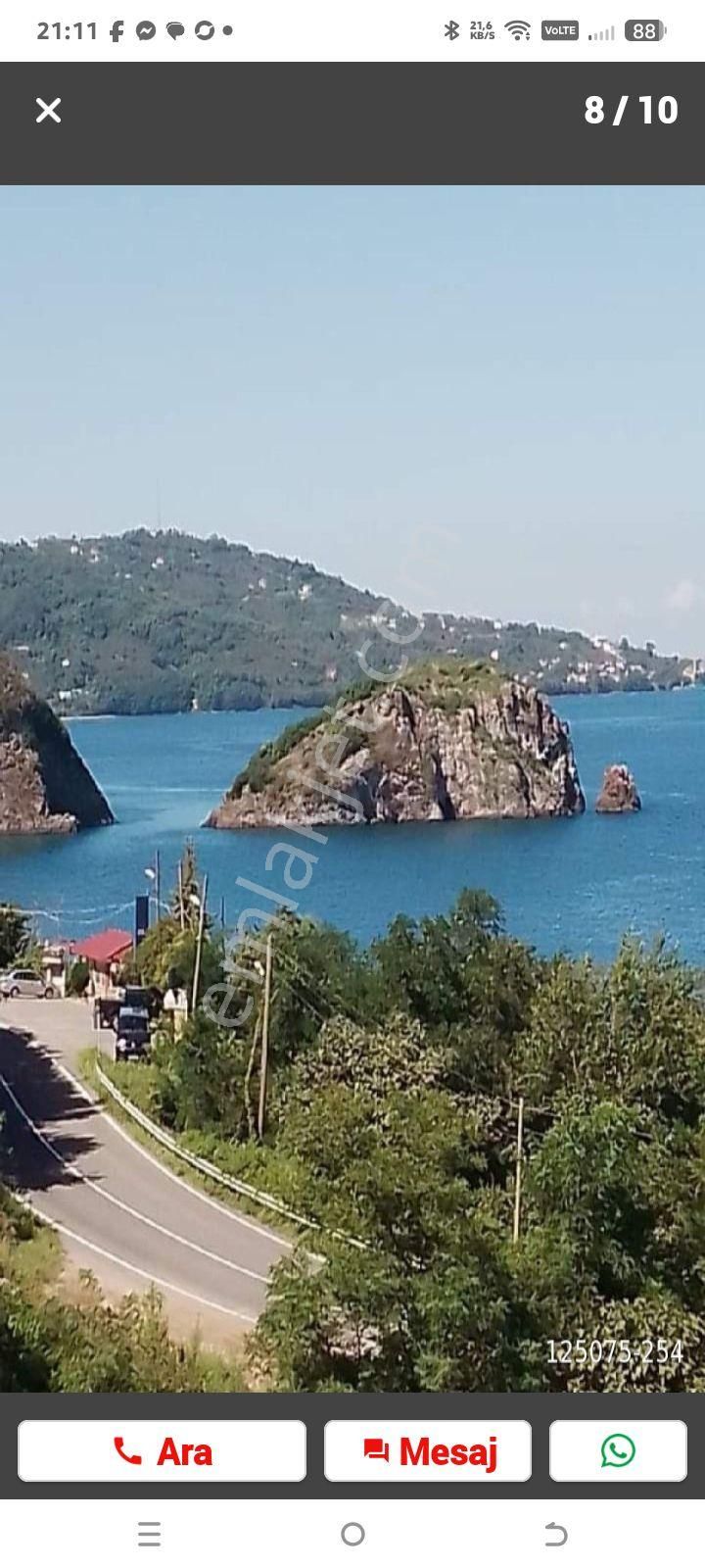Perşembe Ramazan Mah, Satılık İmarlı Bahçe.