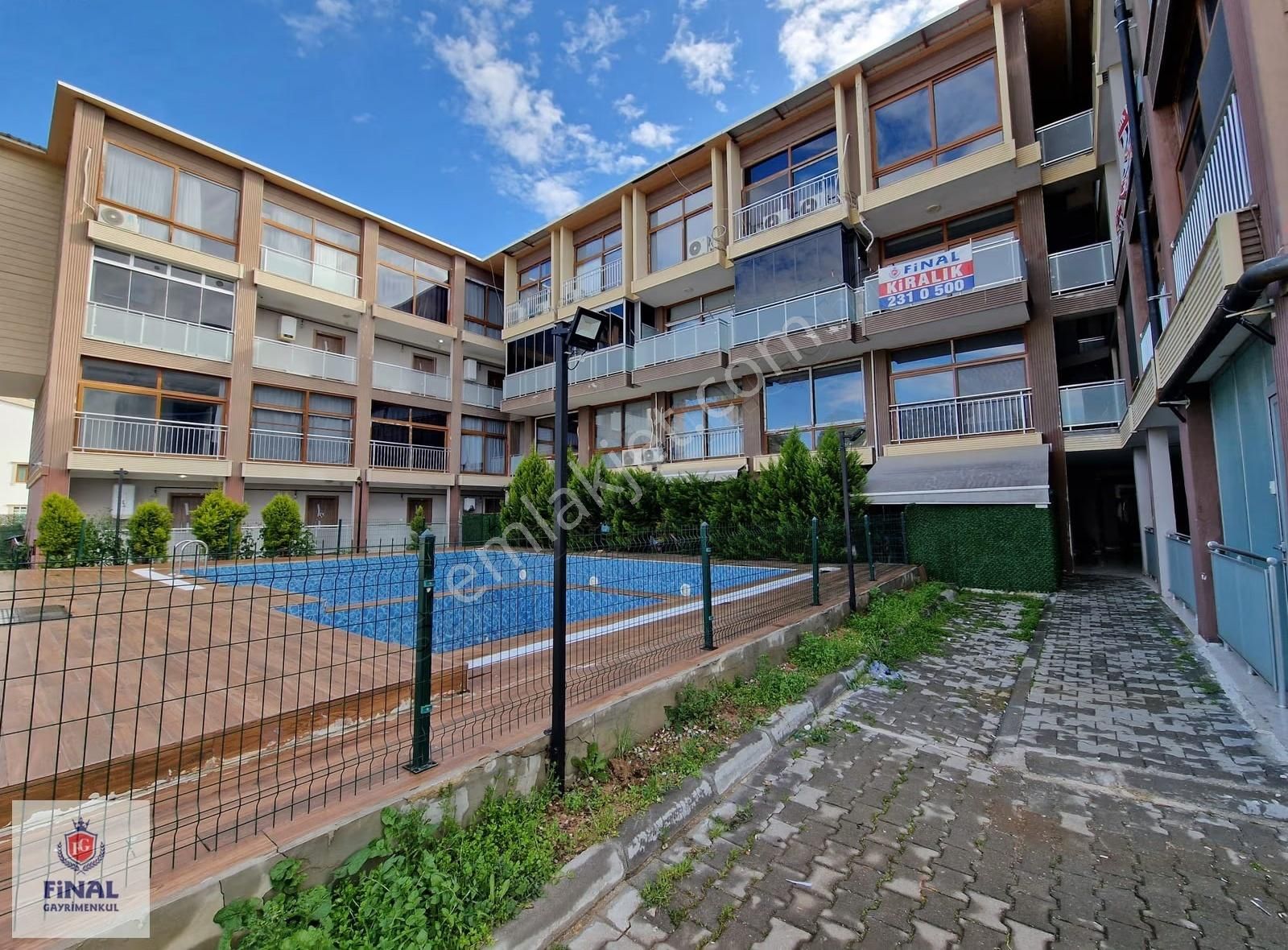 Finalden Karslılarda Havuzlu Sitede Full Eşyalı 2+1 Bahçekatı - Görsel 27