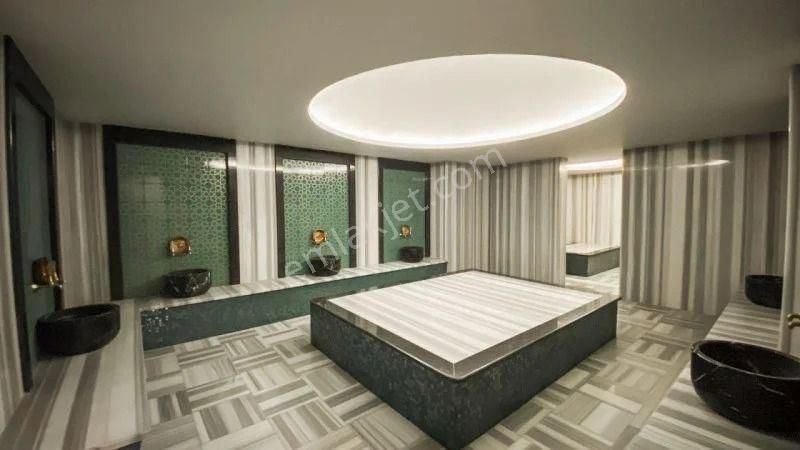 Alanya Kestel Denize 350 Mt. 1+1 Full Lüks Mobilyalı Satılık - Görsel 15