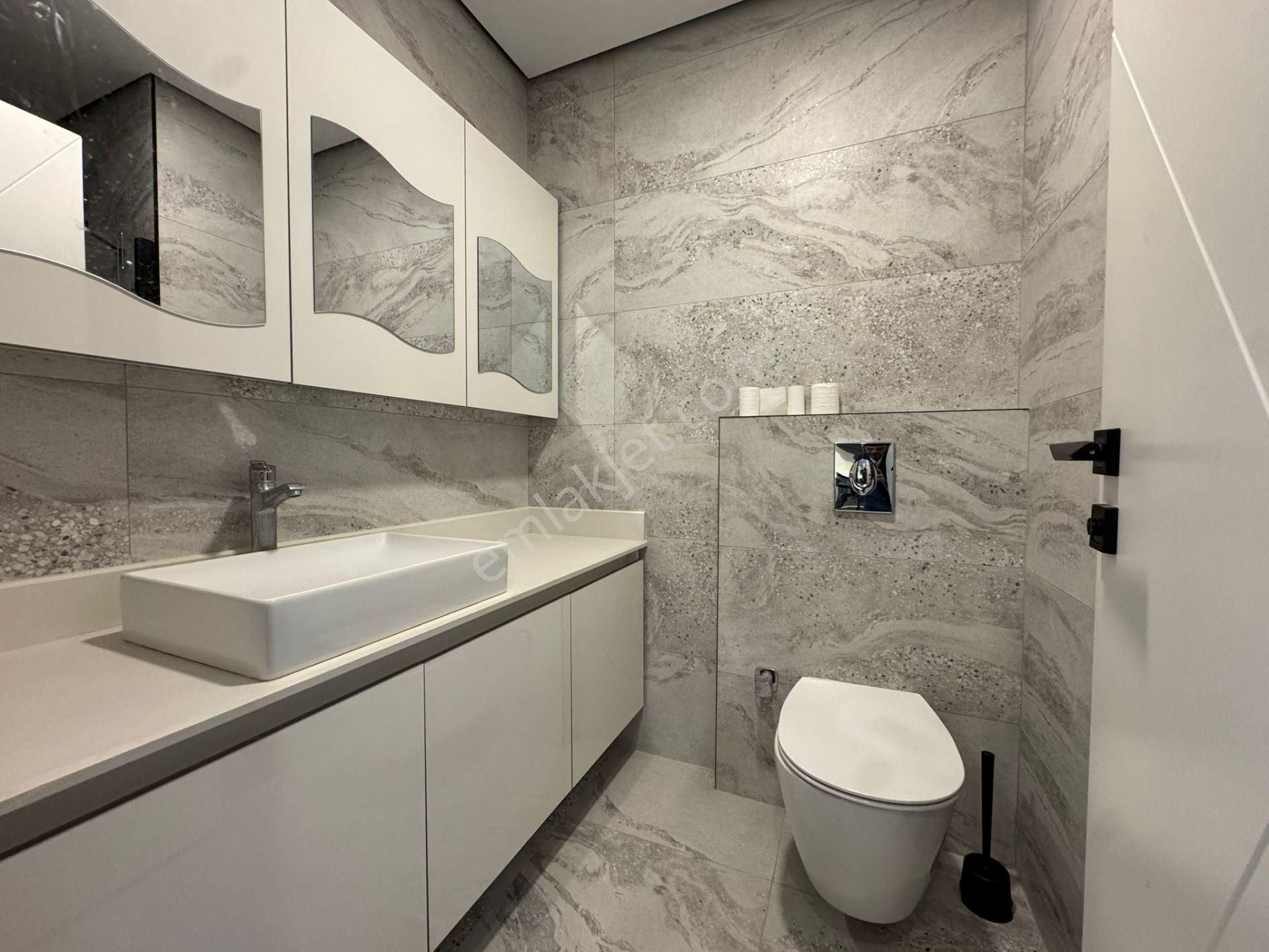 Alanya Kestel Denize 350 Mt. 1+1 Full Lüks Mobilyalı Satılık - Görsel 12