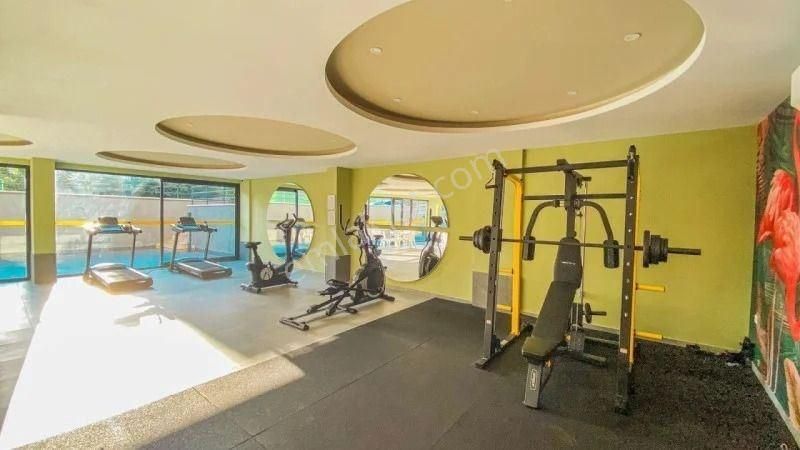 Alanya Kestel Denize 350 Mt. 1+1 Full Lüks Mobilyalı Satılık - Görsel 16