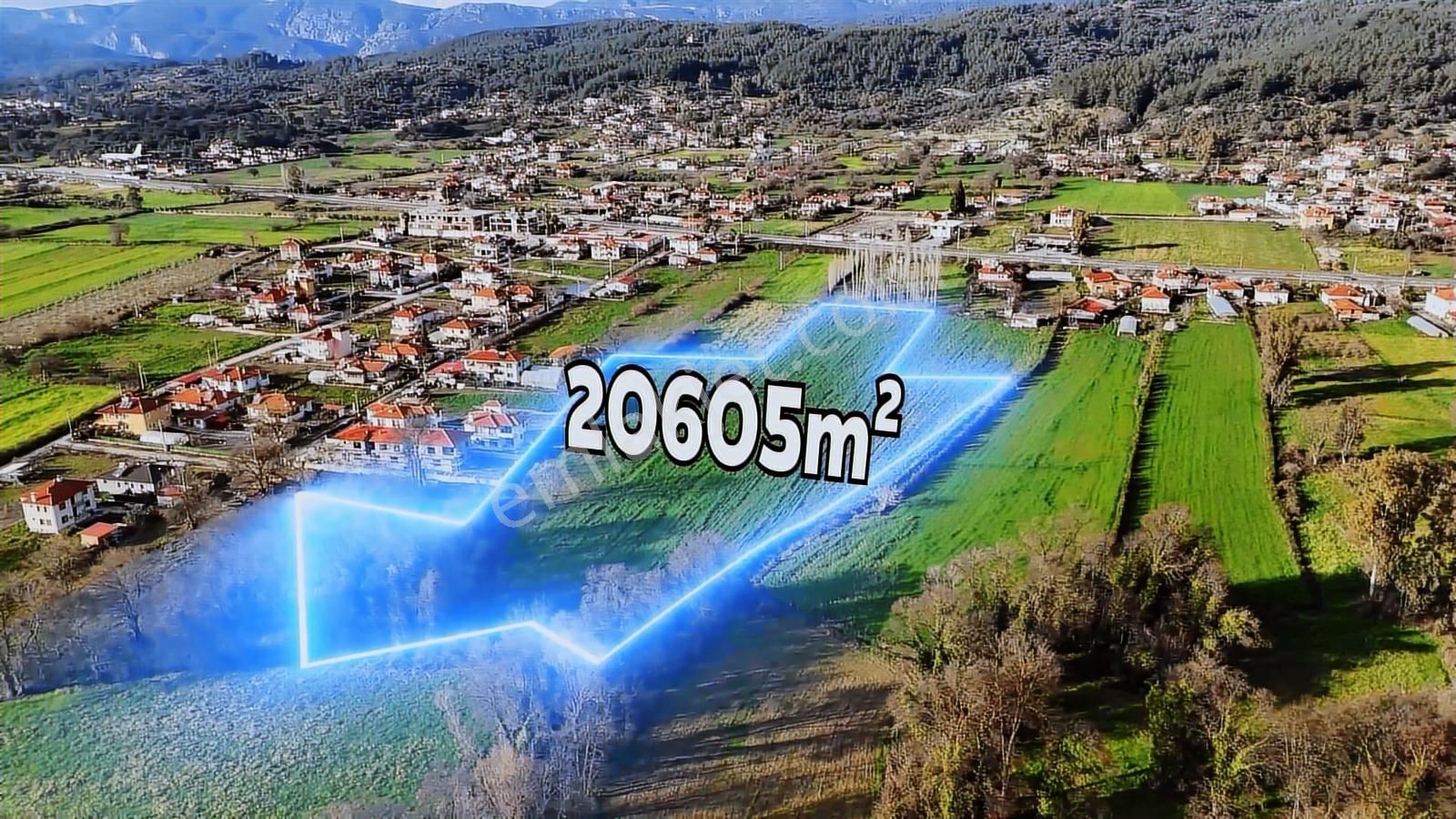 Muğla Kızılyaka'da Ana Yola Cephe 20,605m2 Satılık Tarla! - Görsel 5