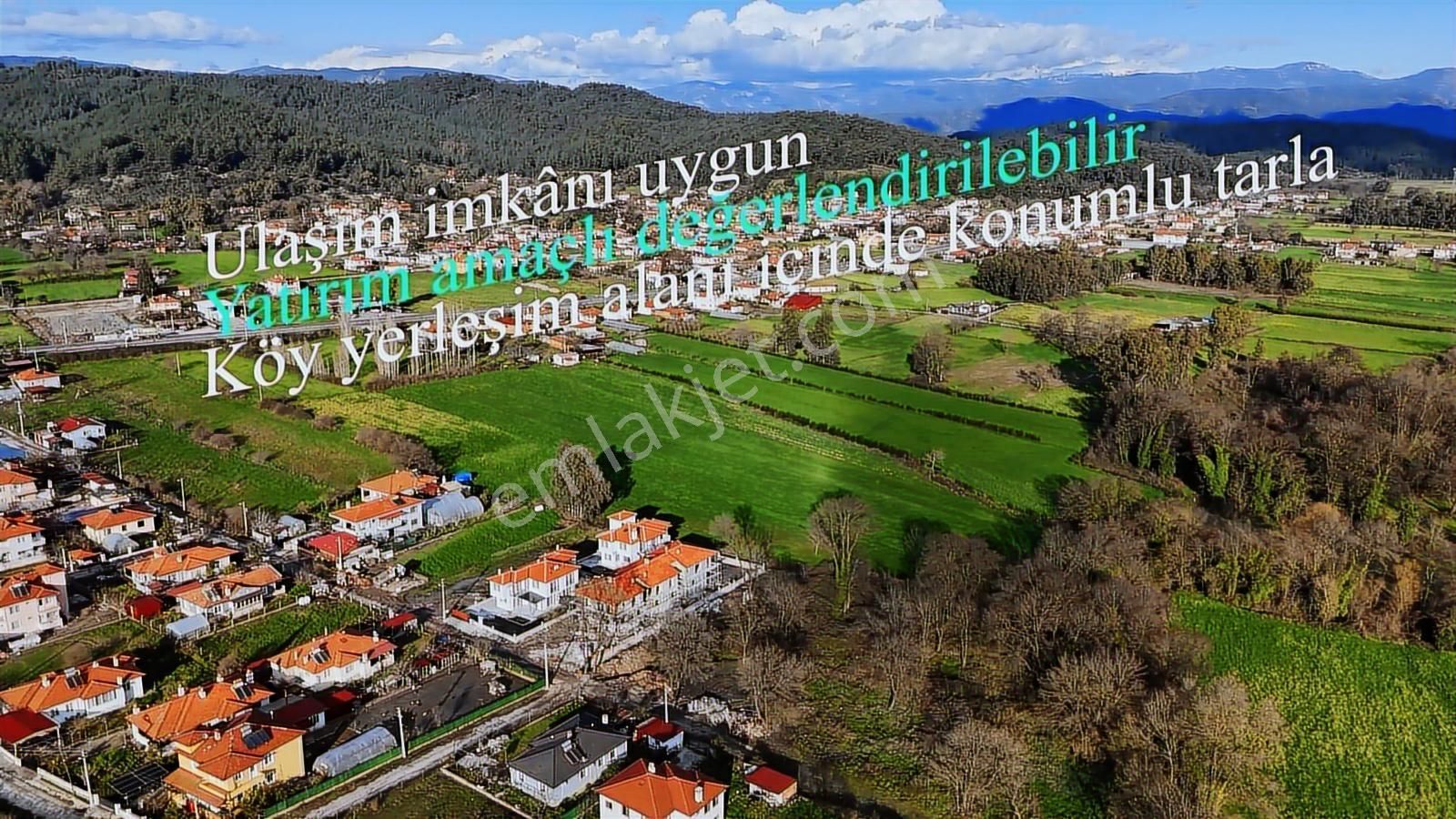 Muğla Kızılyaka'da Ana Yola Cephe 20,605m2 Satılık Tarla! - Görsel 4