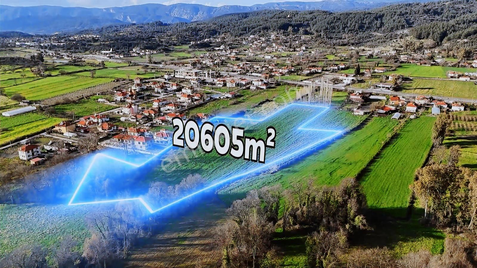 Muğla Kızılyaka'da Ana Yola Cephe 20,605m2 Satılık Tarla! - Görsel 6