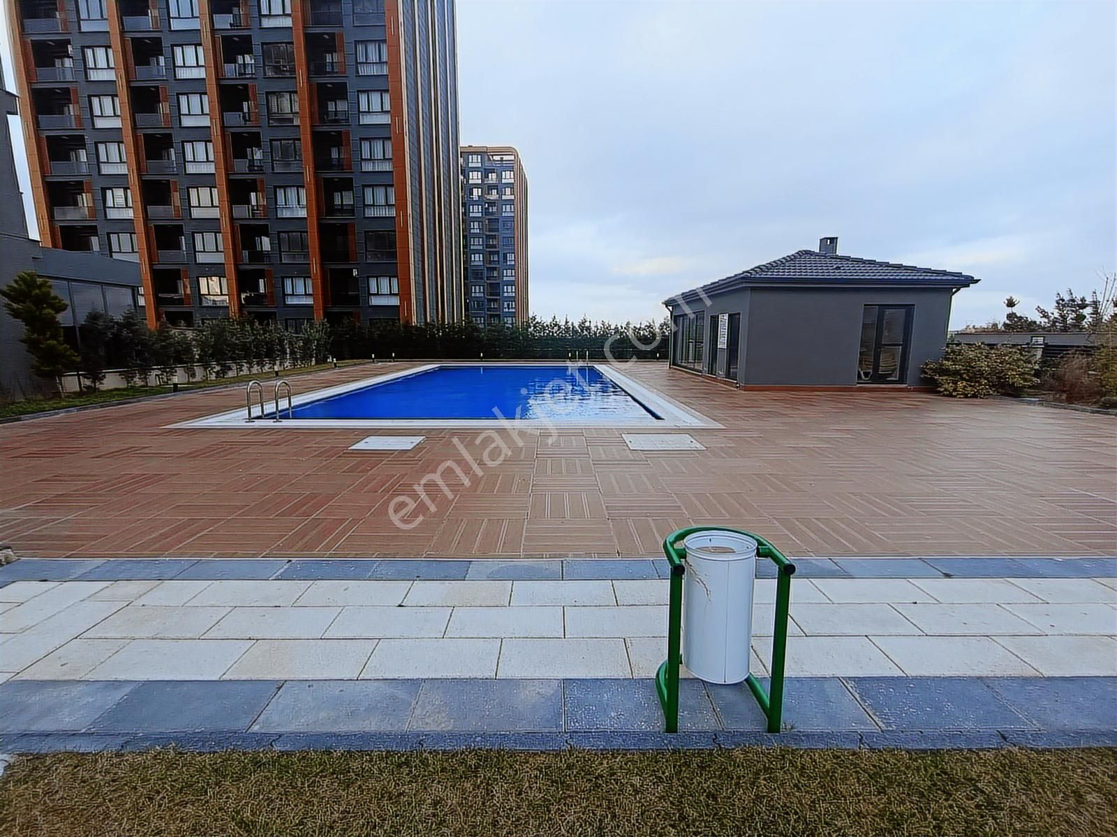 Çorluemlak Konutlar Bölgesi 1+1 55m² Havuz Cepheli Kiralık Daire - Görsel 30