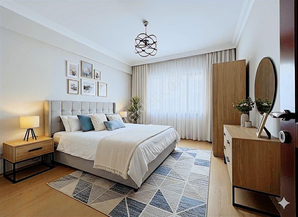 Atalar'da Kiralık 3+1 160m2 Çift Balkonlu Kullanışlı Geniş Daire - Görsel 17