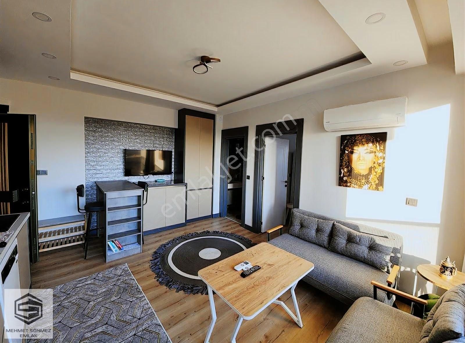Aksu Altıntaş Rüzgar Luxury 2 Sitesi 1+1 Mobilyalı Daire - Görsel 19