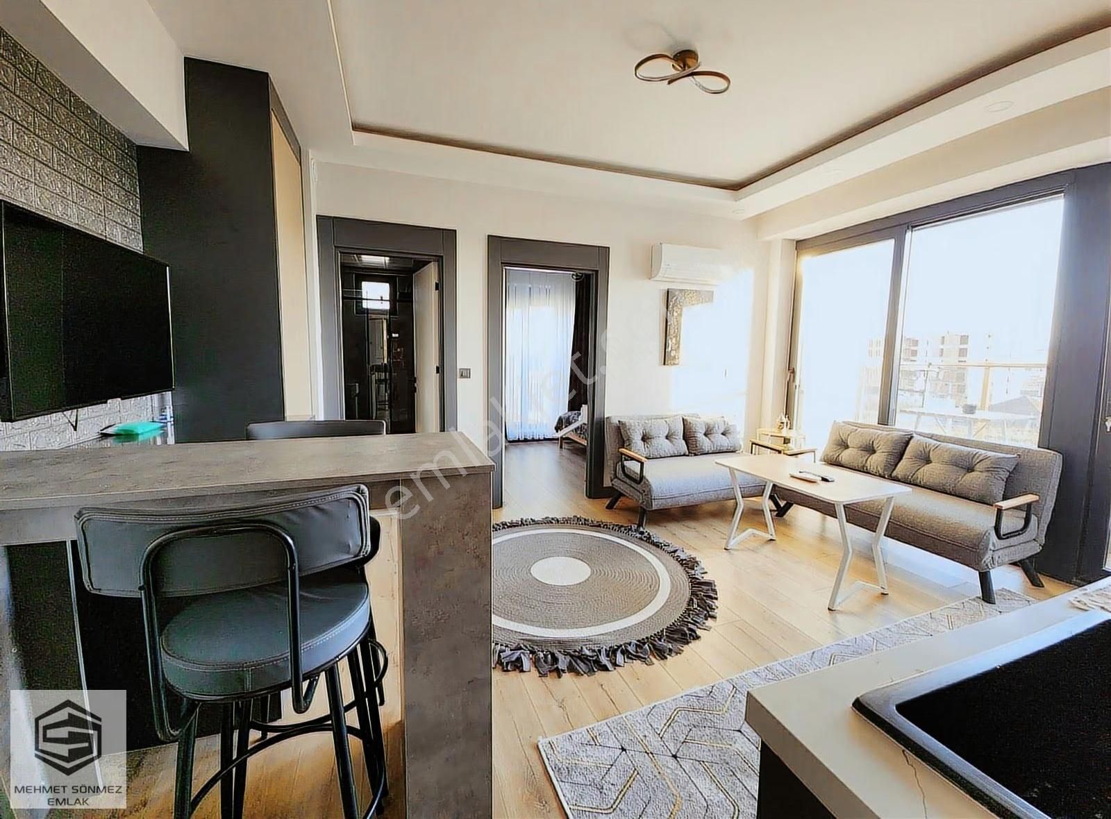 Aksu Altıntaş Rüzgar Luxury 2 Sitesi 1+1 Mobilyalı Daire - Görsel 14