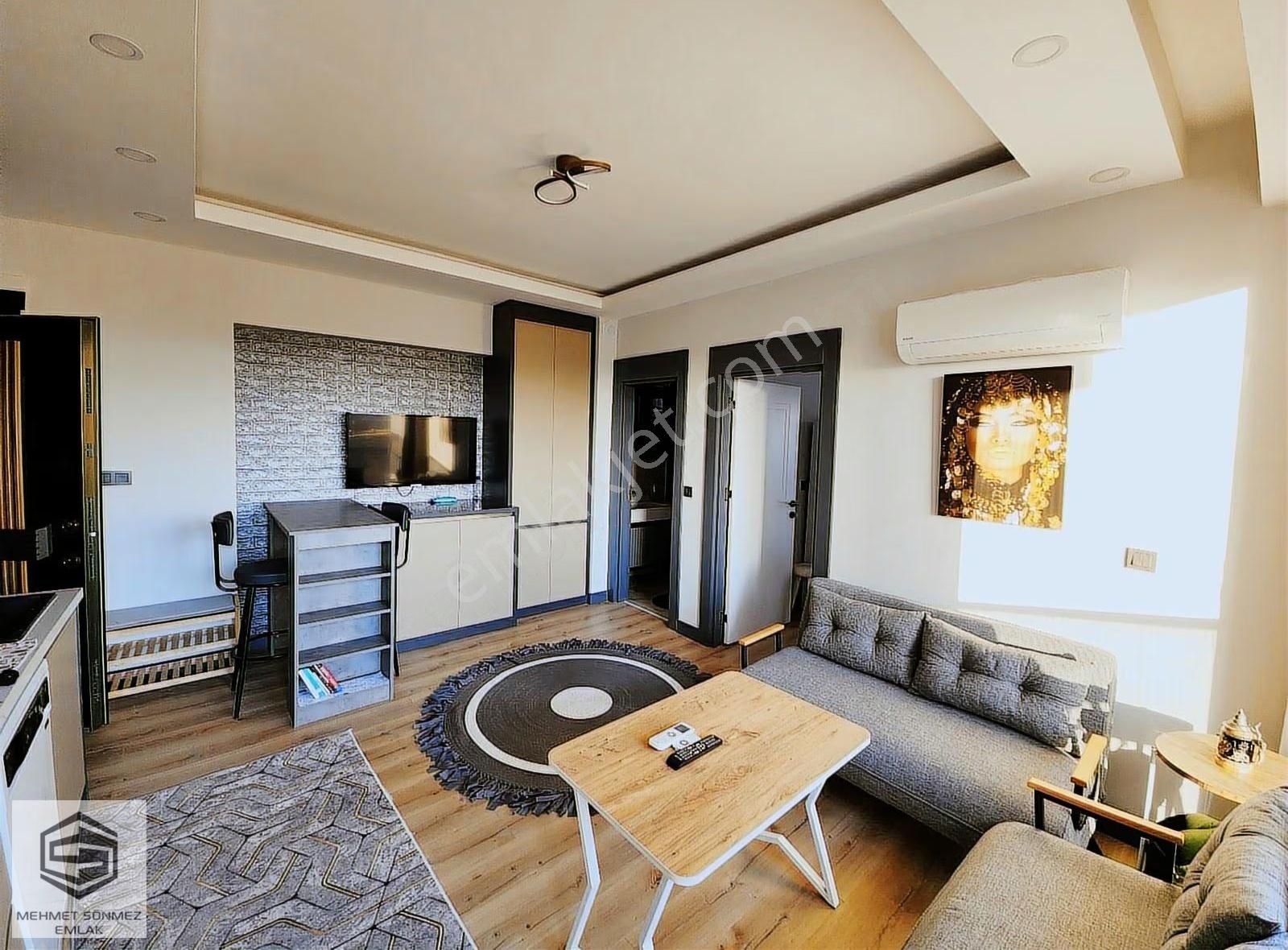 Aksu Altıntaş Rüzgar Luxury 2 Sitesi 1+1 Mobilyalı Daire - Görsel 23