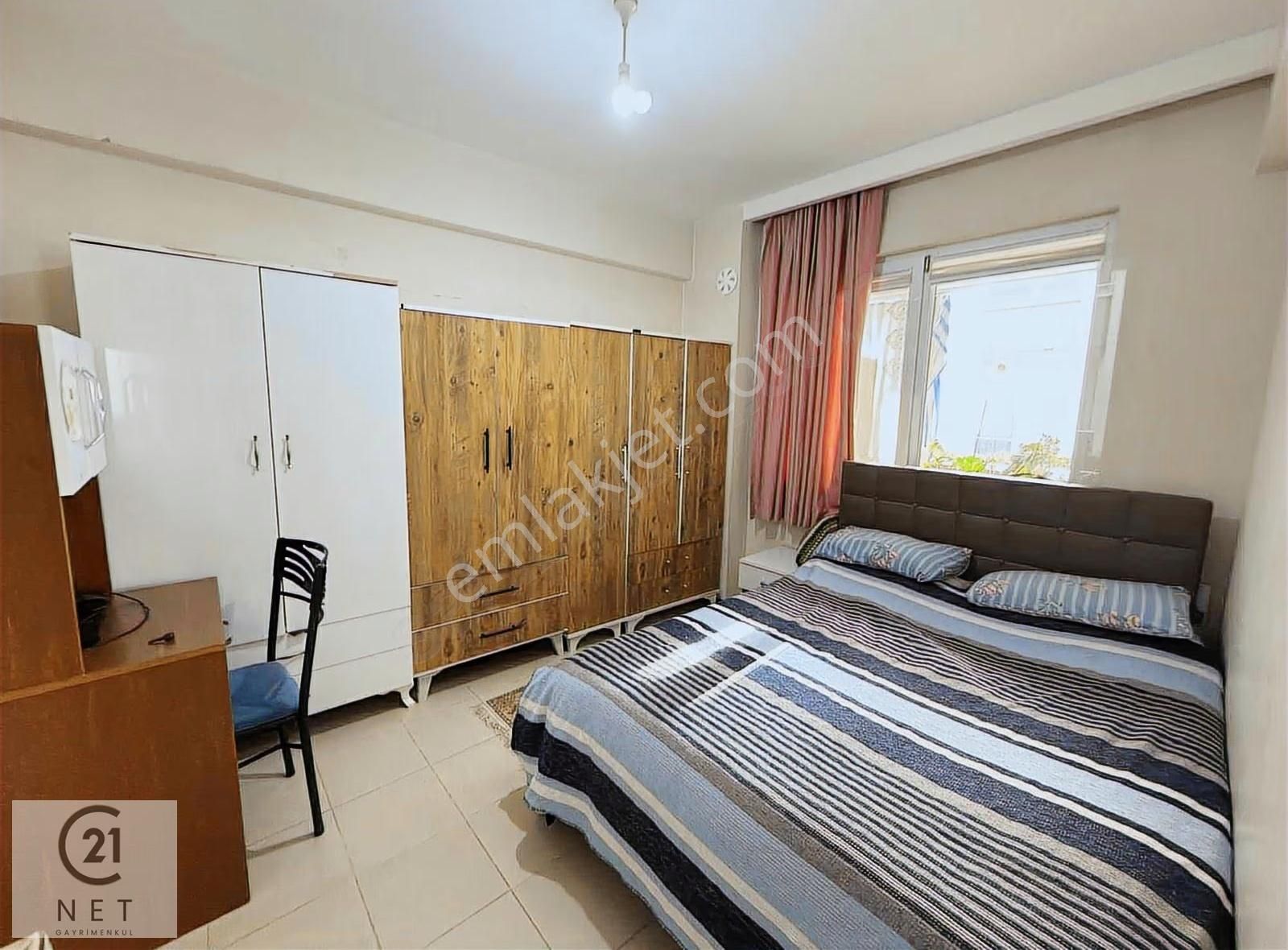 Century 21 Net'ten İncilipınar'da Ara Kat Eşyalı Balkonlu Apart - Görsel 8