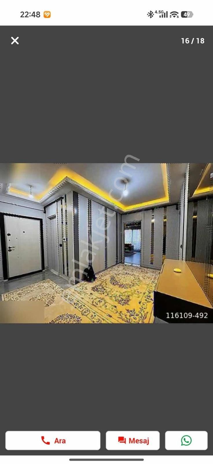 Rotasyon'dan 75 Yol Baran 75 Polat Sitesi Satılık Lüks Daire - Görsel 7