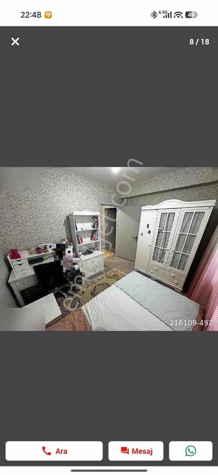 Rotasyon'dan 75 Yol Baran 75 Polat Sitesi Satılık Lüks Daire - Görsel 6