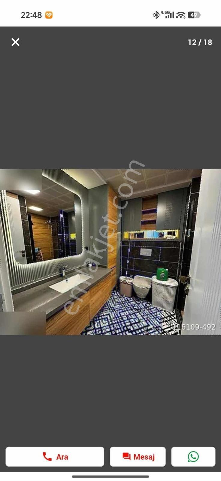 Rotasyon'dan 75 Yol Baran 75 Polat Sitesi Satılık Lüks Daire - Görsel 4