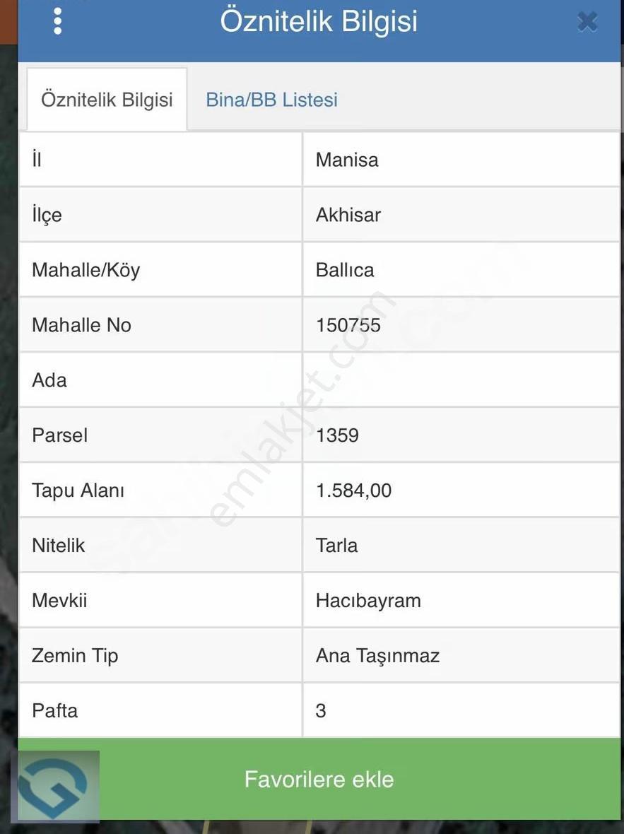 Ballıca Köye 800mt Tek Tapu 1.584 M2 Zeytinlik Ve Meyvelik - Görsel 6