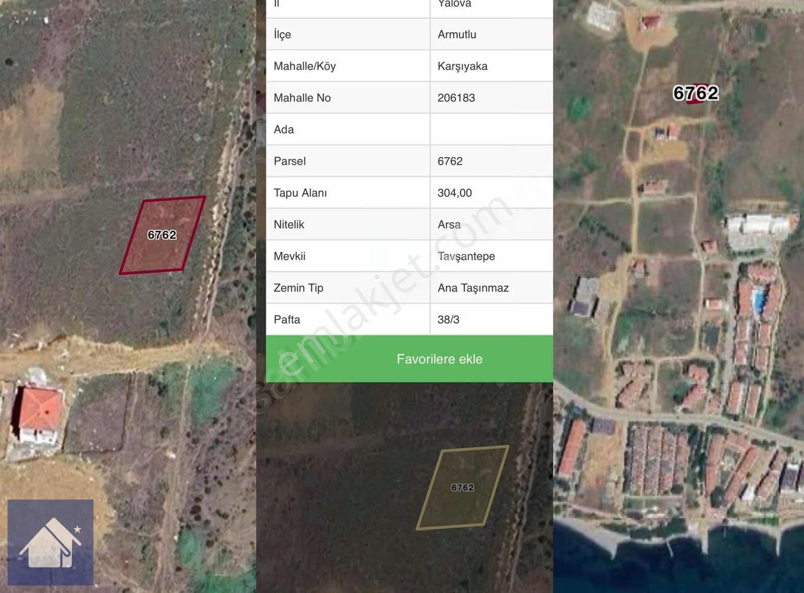 *yiğit Emlak Armutlu'dan*5 Kat %32,5 Konut İmarlı Arsa - Görsel 6