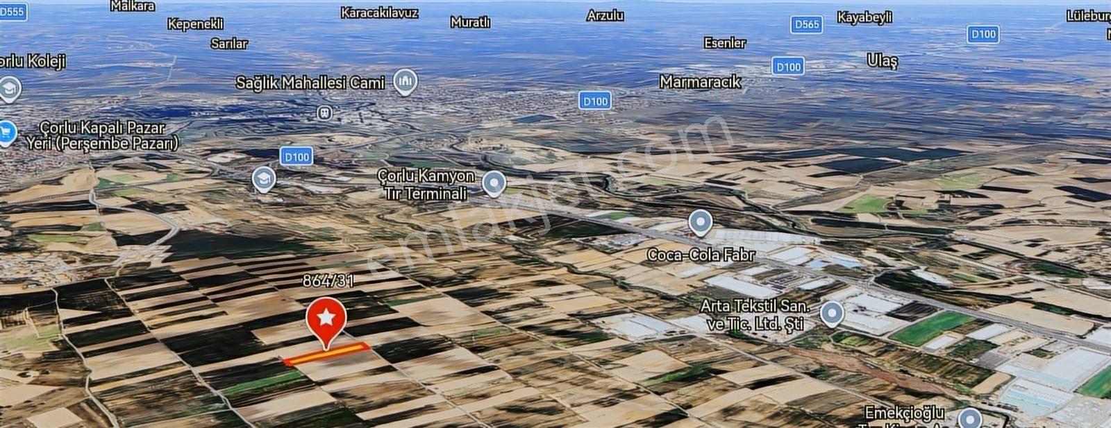 Velimeşe Osb Yakını 8.483.90m² Satılık Sanayi Potansiyelli Tarla - Görsel 12