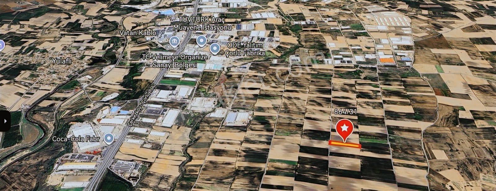 Velimeşe Osb Yakını 8.483.90m² Satılık Sanayi Potansiyelli Tarla - Görsel 8