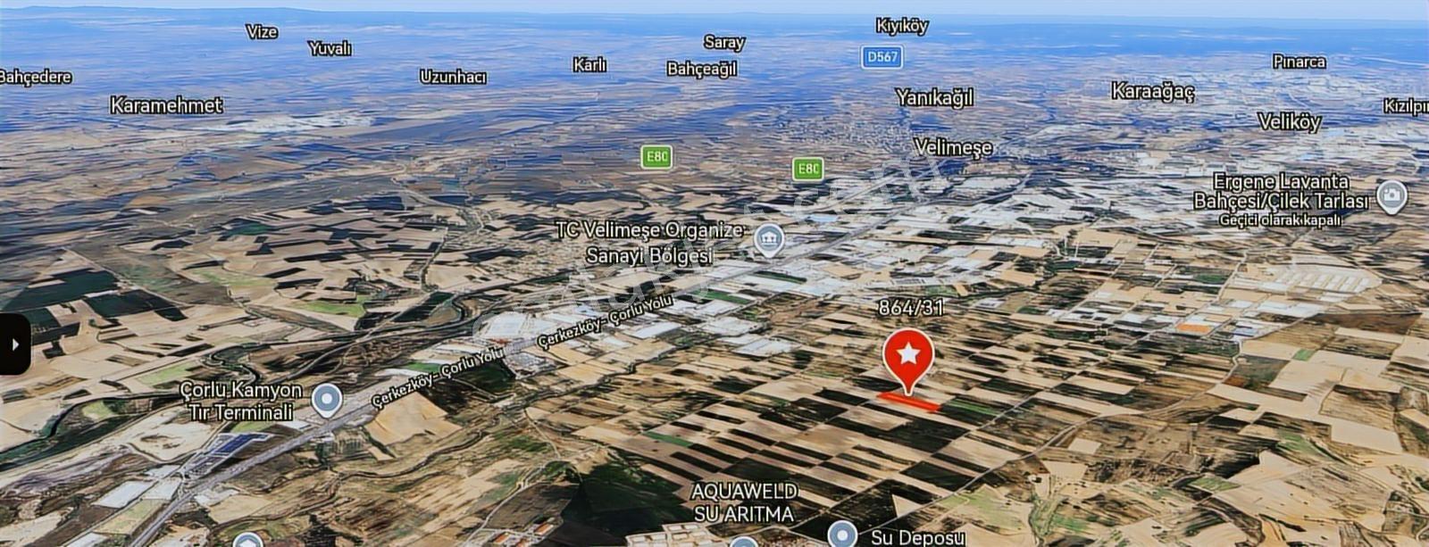 Velimeşe Osb Yakını 8.483.90m² Satılık Sanayi Potansiyelli Tarla - Görsel 14