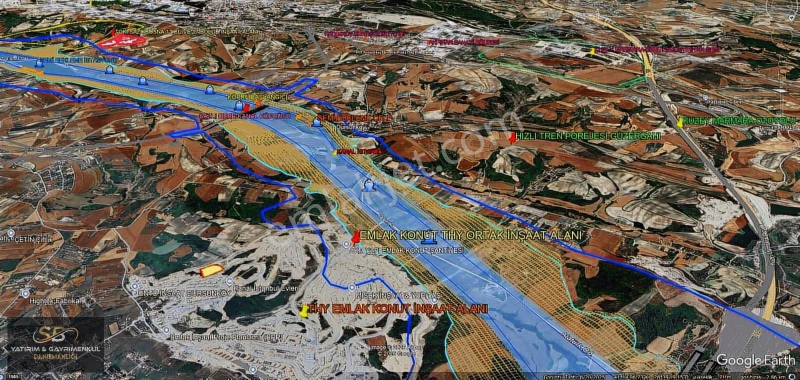 Dursunköy Thy Emlak Konut Yenişehir Evleri İçin'de 220 M2 Arsa - Görsel 14