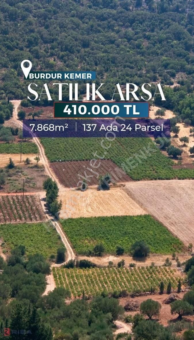 Burdur Kemer Kayı'da Yatırımlık 7868 M2 Satılık Tarla