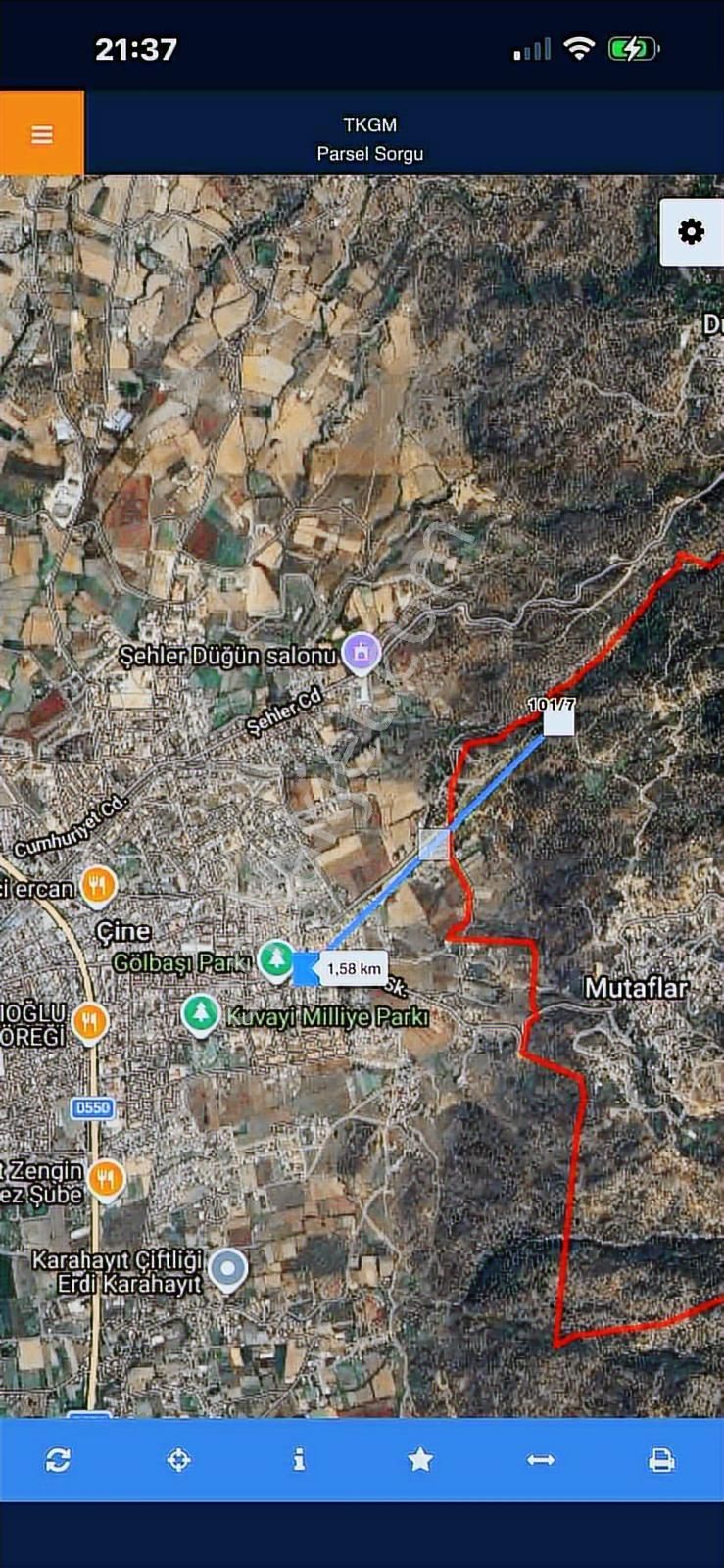 2347 Metre Zeytinlik. Yolu Var.tek Tapu - Görsel 10