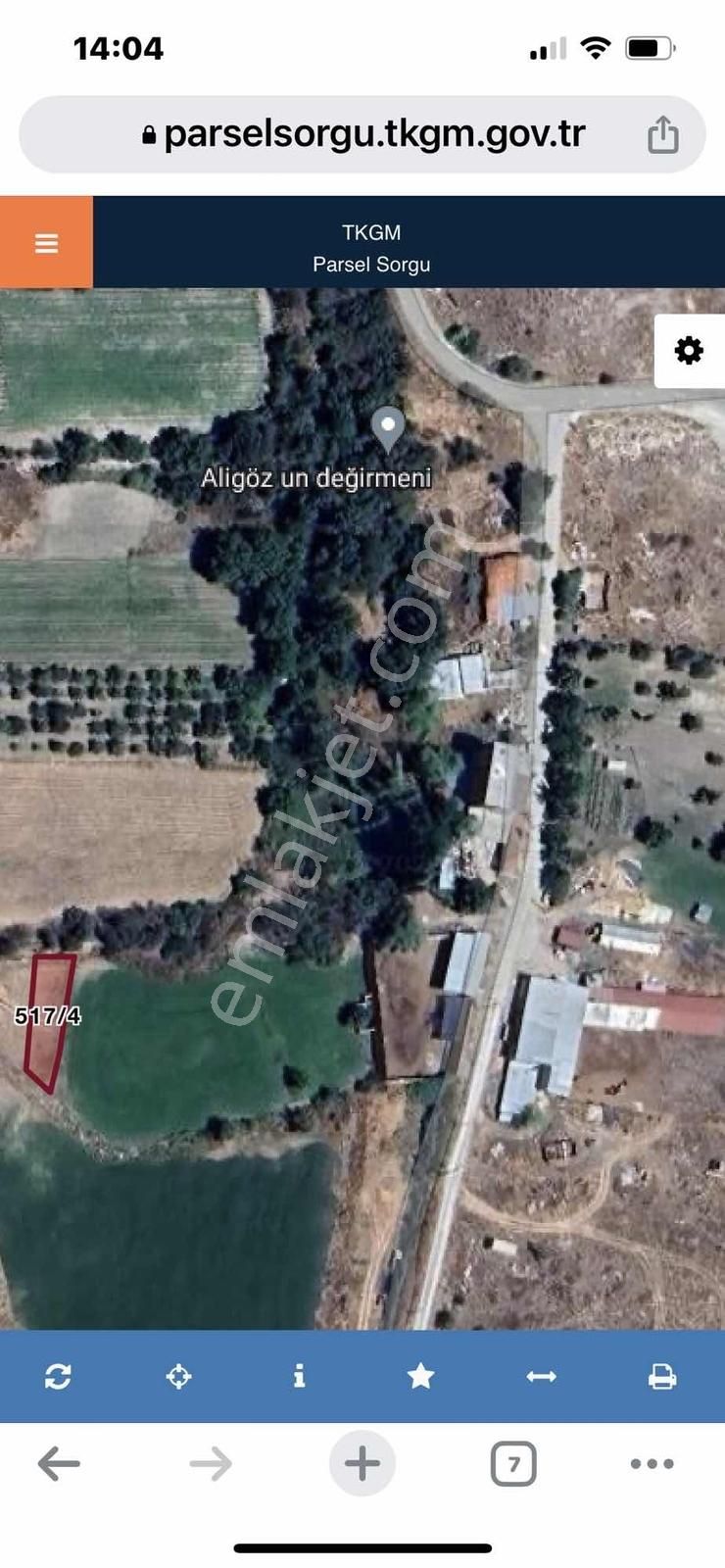 281mt.arazi.yolu Var .konumu İtibarıyla Mükemmel..tek Tapu. - Görsel 8