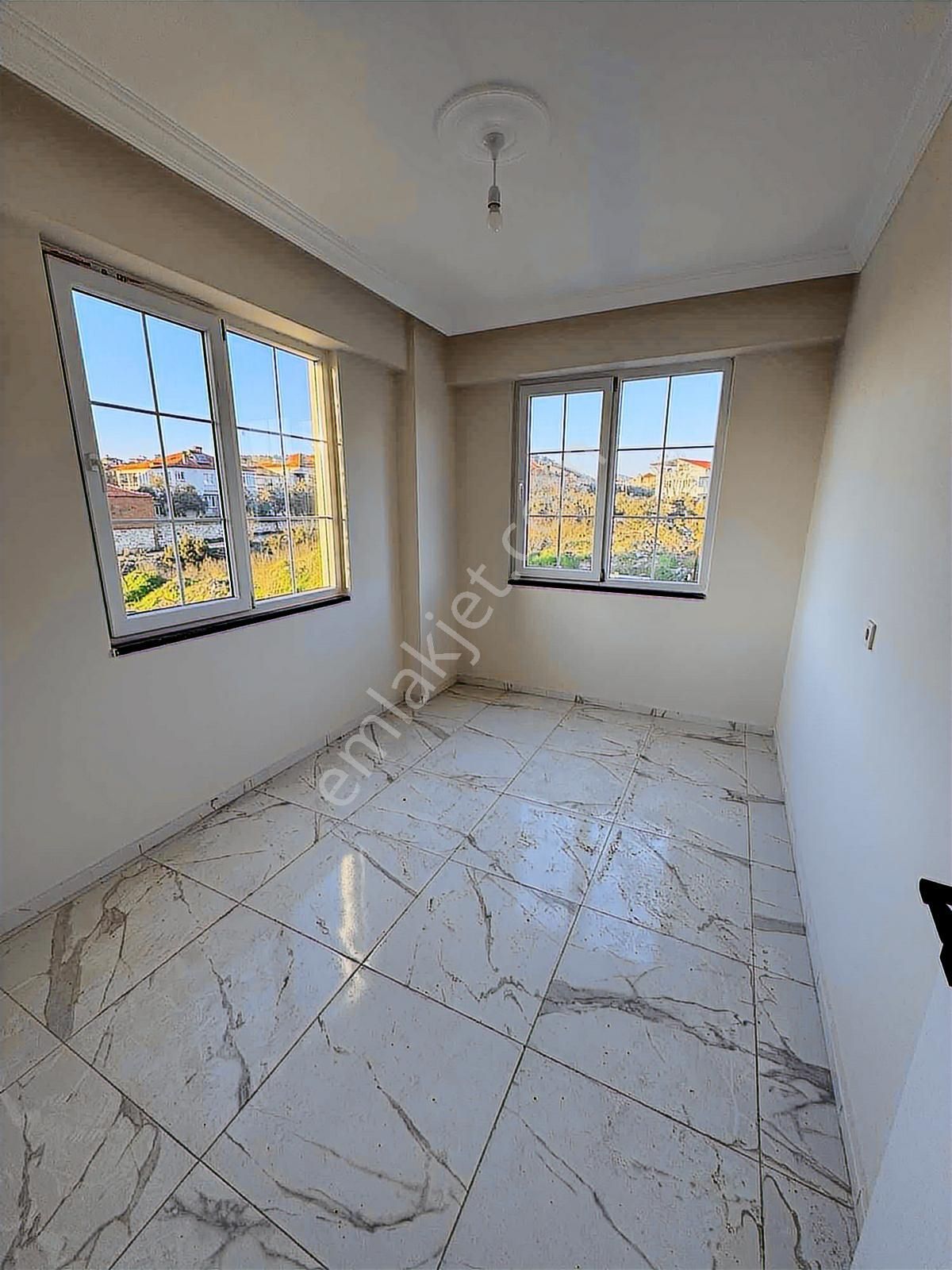 Muğla Menteşe Bayır Kiralık 2+1 Sıfır Yerden Isıtmalı Daire - Görsel 18