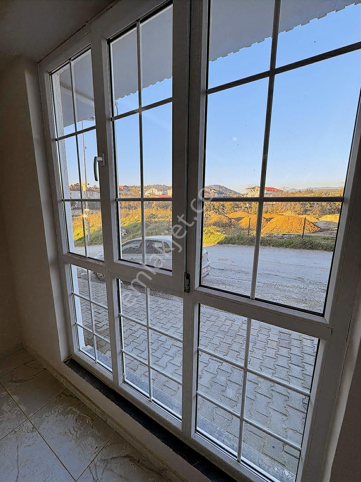 Muğla Menteşe Bayır Kiralık 2+1 Sıfır Yerden Isıtmalı Daire - Görsel 20