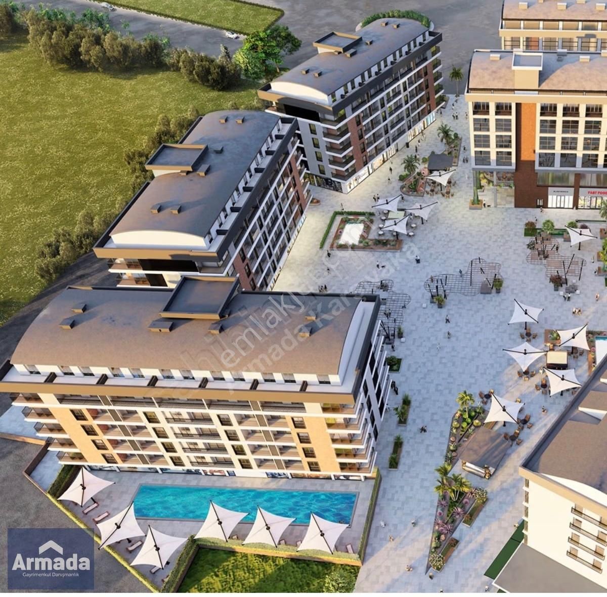 Avlu Torbalı Satılık 1+1 Lüks Daire Tip 6