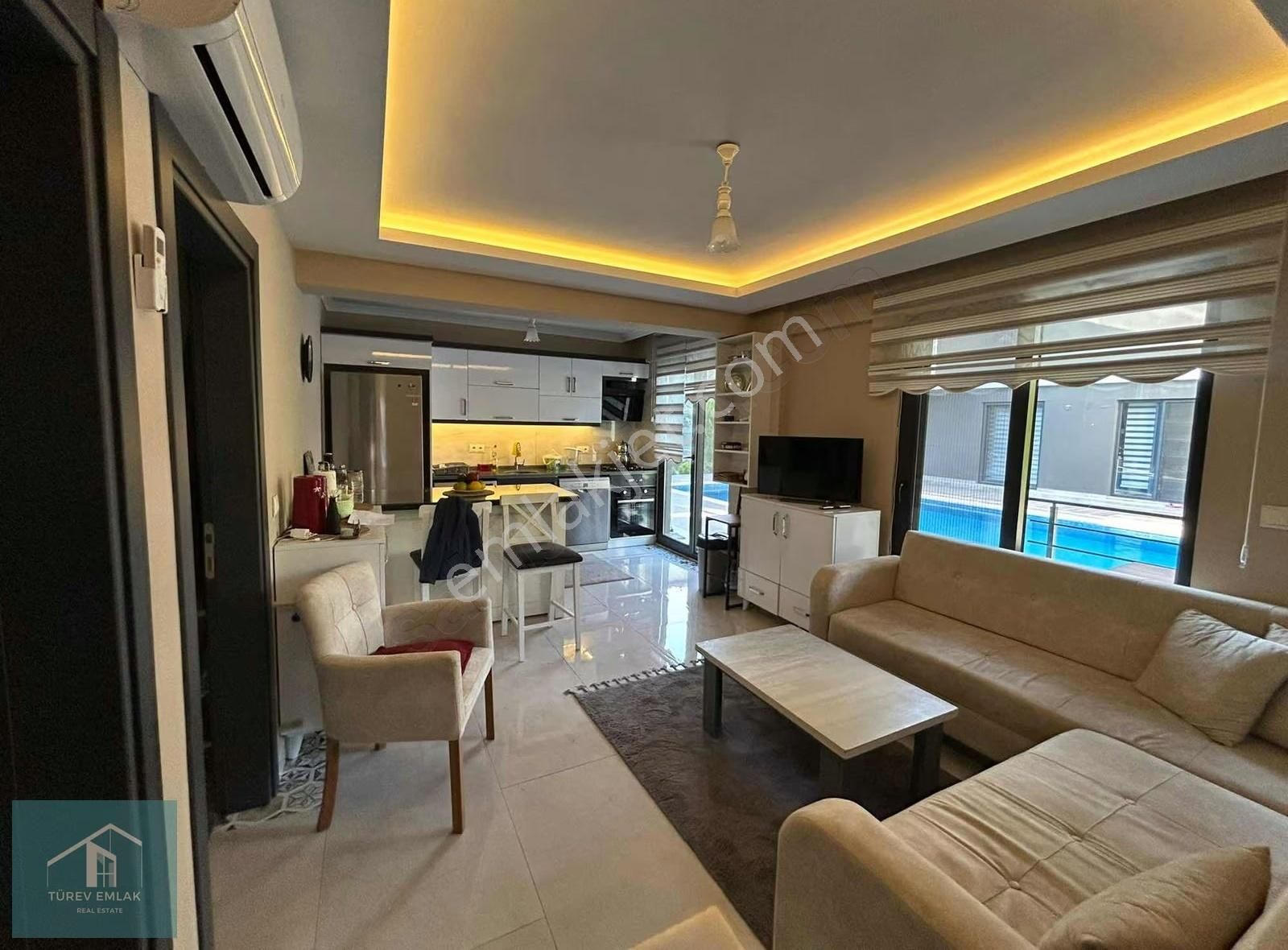 Havuzlu Sitede Satılık 2+1 Eşyalı Daire - Görsel 8