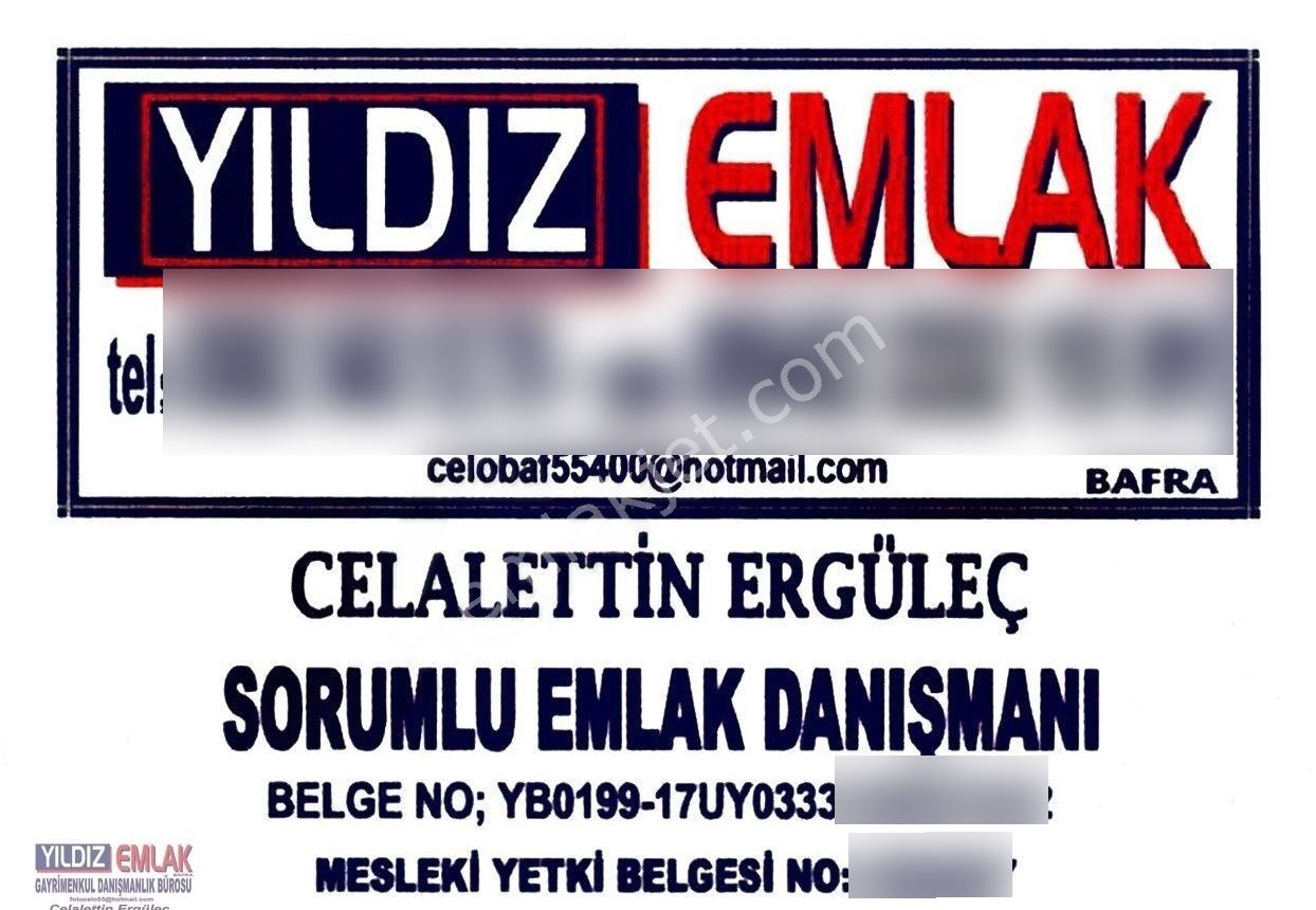 Bafra Sarıkaya Mah.(köyü) Ana Yol Kenarı 39.207 M2 Kanal Ve Kanalet Kenarı Arazimiz Satılıktır - Görsel 4