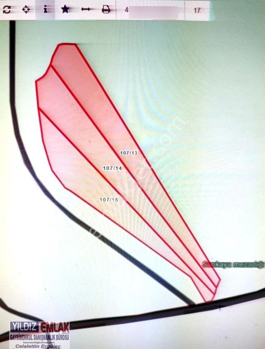 Bafra Sarıkaya Mah.(köyü) Ana Yol Kenarı 39.207 M2 Kanal Ve Kanalet Kenarı Arazimiz Satılıktır - Görsel 3
