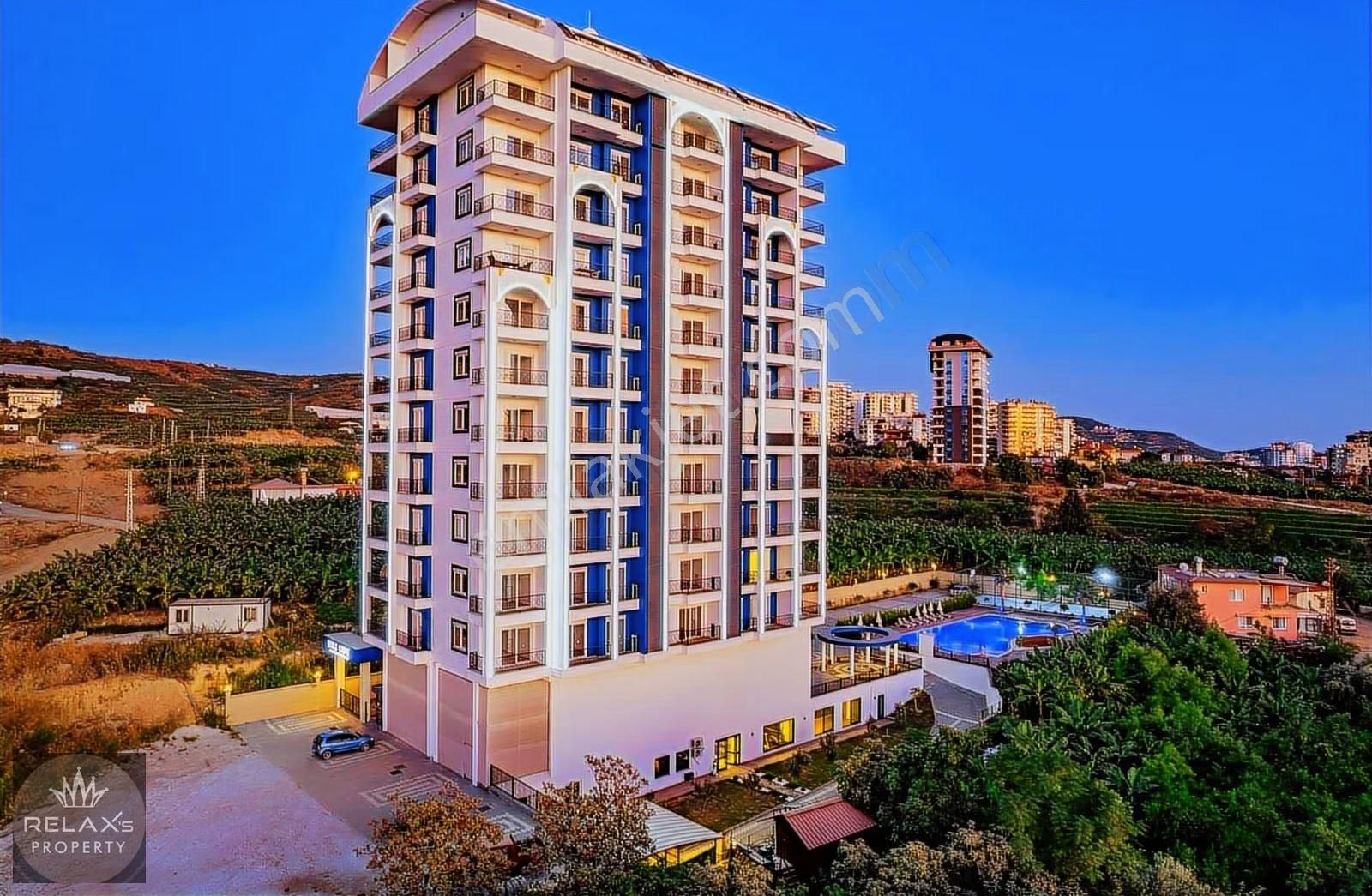Mahmutlar Bölgesi Lüx Site İçerisinde 2+1 Dublex Deniz Manzralı - Görsel 17