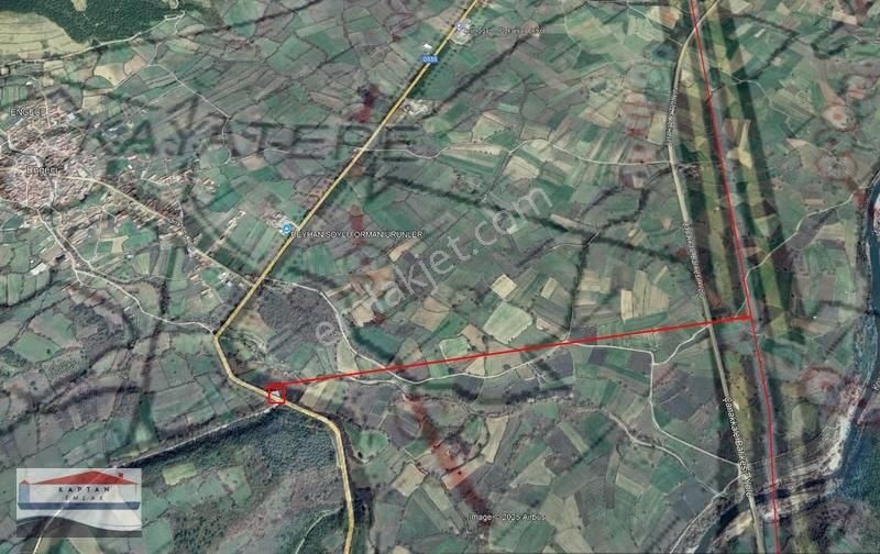 Yenice Engeci Köyü Ana Yola Cephe Satılık 262 M2 Satılık Tarla - Görsel 2